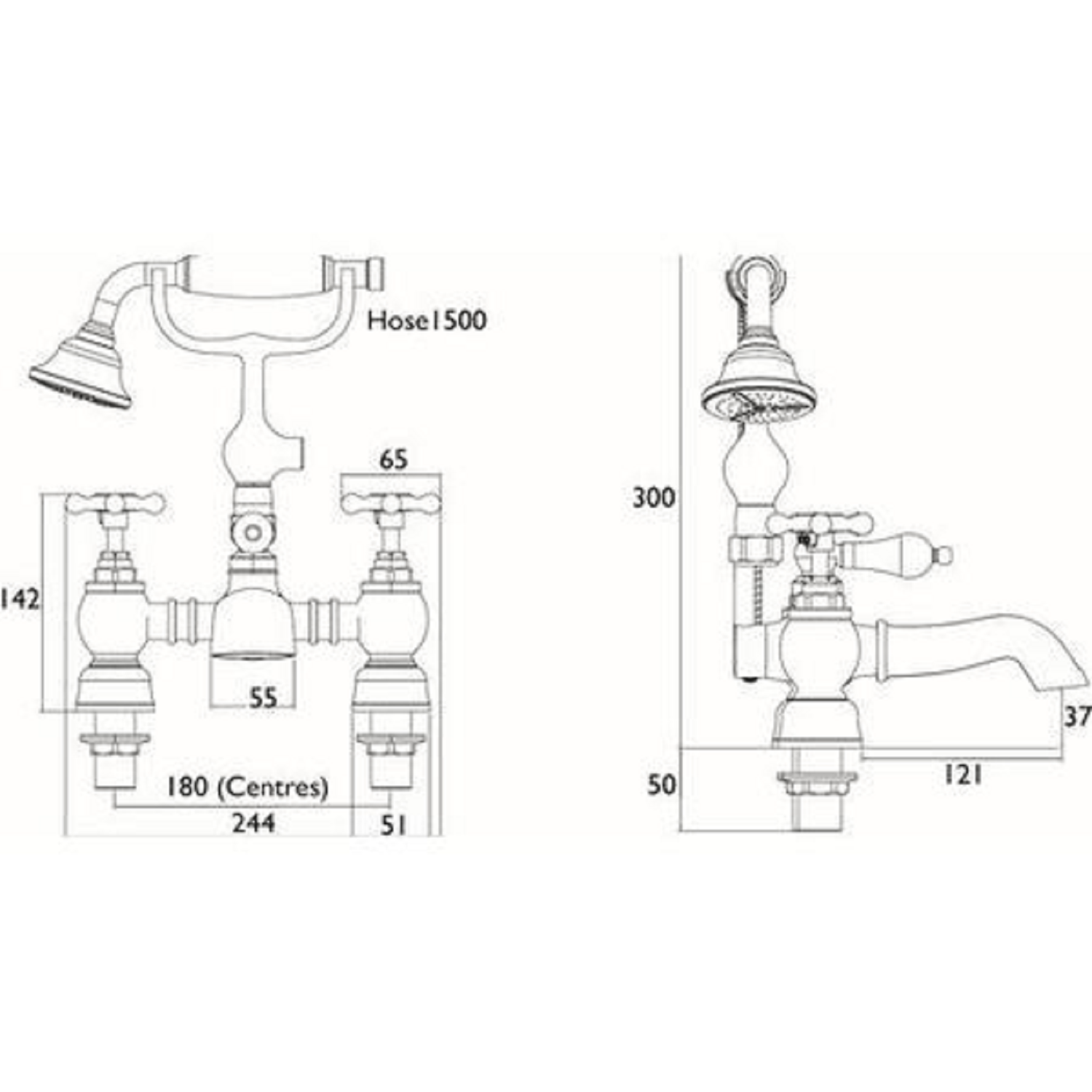 Bristan Trinity Chrome Bath Shower Mixer Tap Better Bathrooms